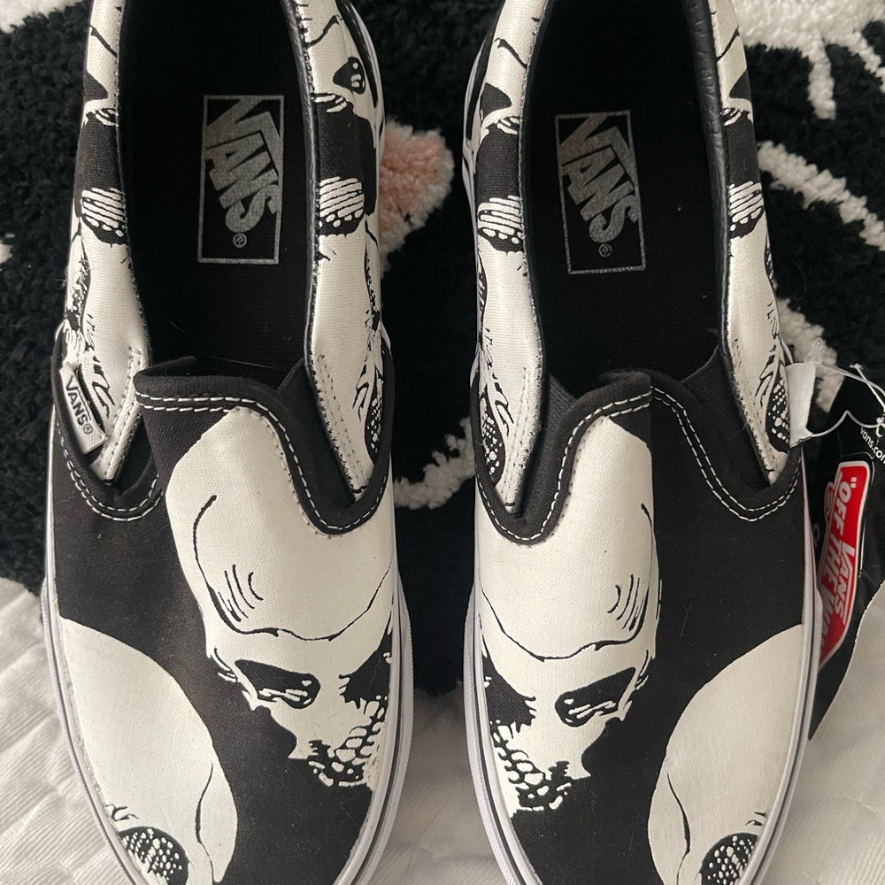 Skull Slip On Vans
